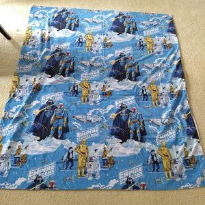 vintage 80s Empire Strikes Back twin duvet comforter cover & pillow case